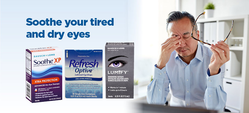 Soothe your tired & dry eyes