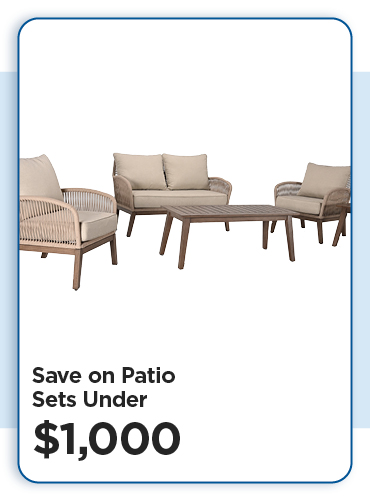 Save on Patio Sets under $1000
