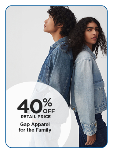 40% Off Gap for the Family