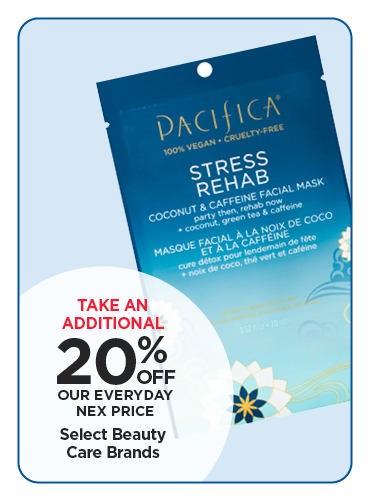 20% Off Select Beauty Care Brands