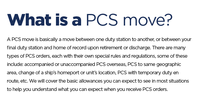 What is a PCS Move