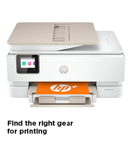 Find the right gear for printing