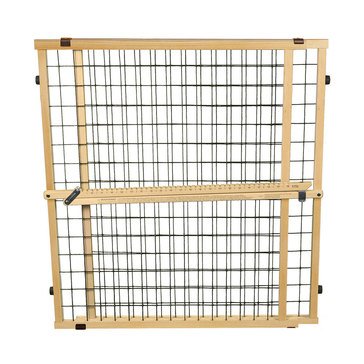 North States Extra Wide Wire Mesh Pet Gate 32''H