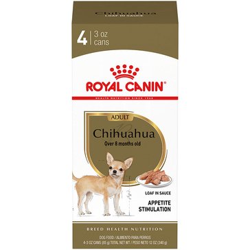 Royal Canin Chihuahua 4-Pack 3 oz. Adult Wet Dog Food