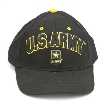 Black Ink Men's U.S. Army With Star Classic Hat
