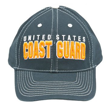Black Ink Men's Coast Guard Classic Hat