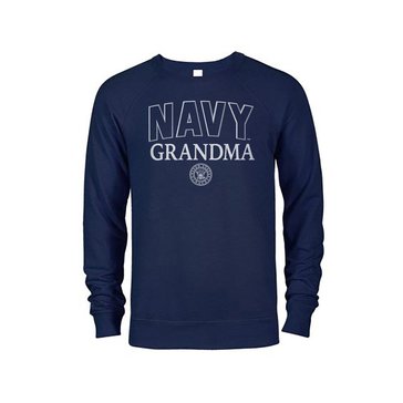 Soffe Women's Navy Grandma French Terry Sweatshirt