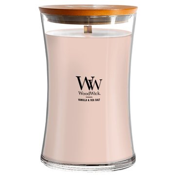 Woodwick Vanilla & Sea Salt 22-ounce Candle