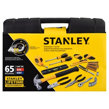 Stanley 65-Piece Mixed Tool Kit