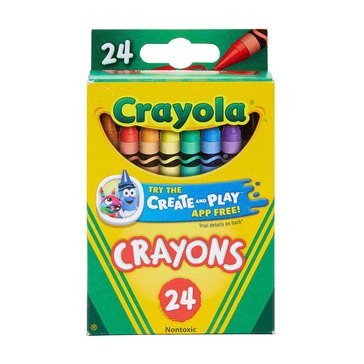 Crayola Crayons, 24-count