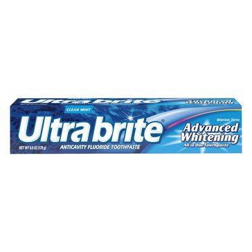 Ultrabrite Toothpaste, 6oz