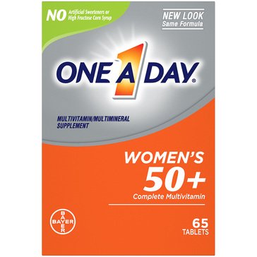 One A Day Women's 50+ Advantage Multi-Vitamin Tablets, 65-count