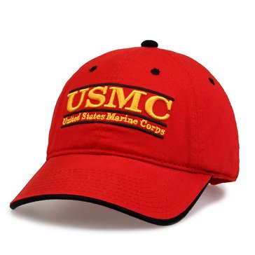 The Game USMC F15 Design with Eagle, Globe & Anchor Back Hat