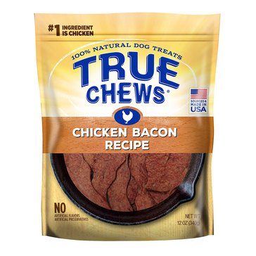 True Chews Premium Chicken and Bacon Sizzlers Dog Treats
