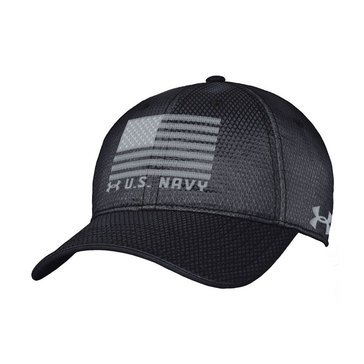 Under Armour USN Tonal US Flag Zone Adjustable Hat