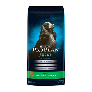 Purina Pro Plan Focus Small Breed Adult Dog Food