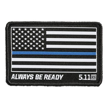 5.11 Thin Blue Line Woven Patch