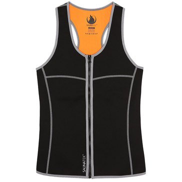 SaunaTek Womens Neoprene Small Slimming Vest with Microban