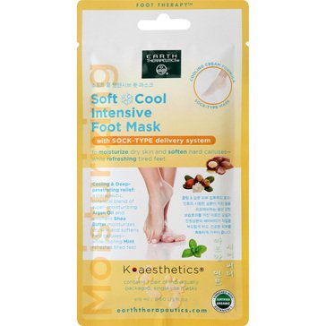 Earth Therapeutics Soft Cool Intensive Foot Mask