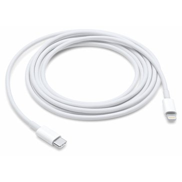 Apple - 6.6' USB Type C-to-Lightning Charging Cable - White