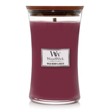 Woodwick Wild Berry and Beets 22oz Large Candle