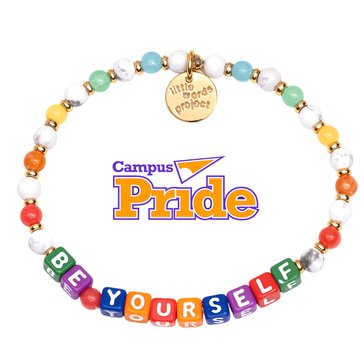Little Words Project- Be Yourself Beaded Stretch Bracelet