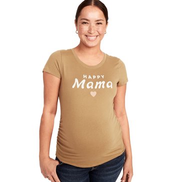 Old Navy Maternity Short Sleeve Graphic Crew Tee