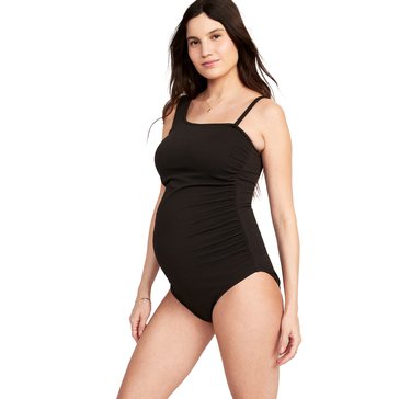 Old Navy Maternity Asymmetrical One Piece Swimsuit