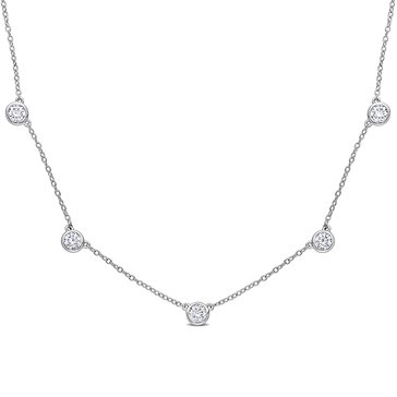 Sofia B. 2 1/4 cttw DEW Created Moissanite Yard Necklace