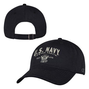 Champion Garment Washed Twill US Navy Cap