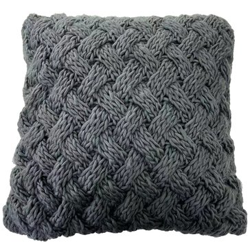 Homewear Linens Cozy Knit Decorative Pillow
