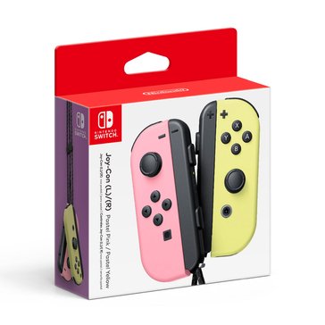 Nintendo Switch Joy-Con Pastel Pink/Yellow