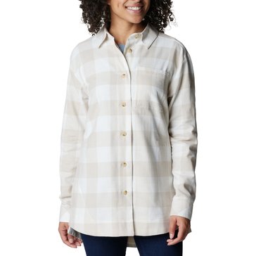 Columbia Women's Holly Hideaway Flannel Long Sleeve Shirt