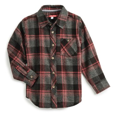 Liberty & Valor Toddler Boys Unlined Flannel Shirt