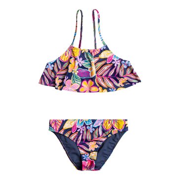 Roxy Big Girl Paradise Trip Flutter 2-Piece Swimsuit
