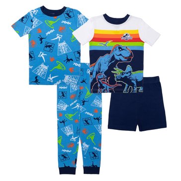 Jurassic World Big Boys 4-Piece Pajama Sets