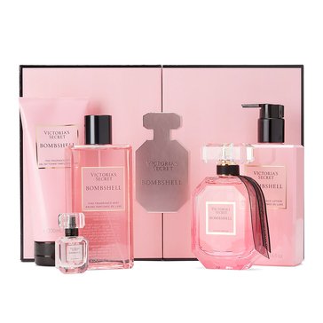 Victorias Secret Bombshell Large Luxe 5 Piece Fragrance Box
