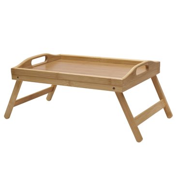 Lifetime Brands Elements Bamboo Wood Bed Tray