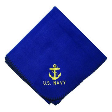 Mitchell Proffitt Navy Blanket