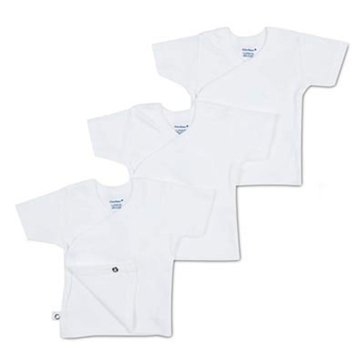 Gerber Newborn 3-Pack Side Snap Shirts