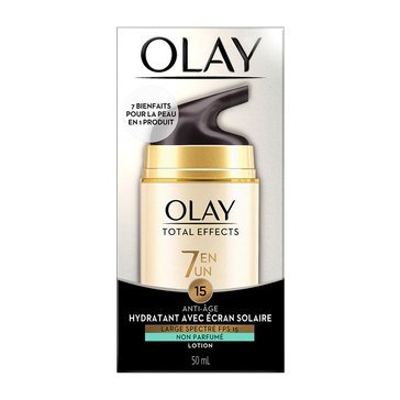 Olay Total Effects Anti-Aging Moisturizer Fragrance Free SPF15 1.7oz