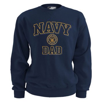 Soffe USN Navy Dad Fleece Sweatshirt