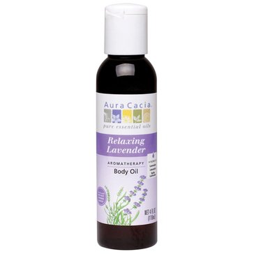Aura Cacia Relaxing Lavender Body & Massage Oil