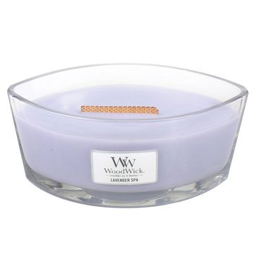 Woodwick Lavender Spa Ellipse Candle Jar