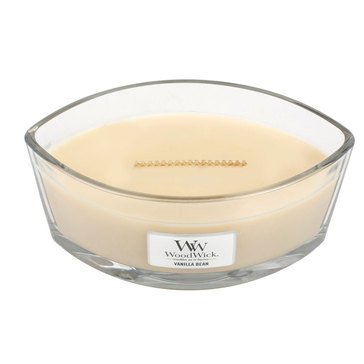 Woodwick Vanilla Bean Ellipse Candle Jar